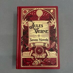 Jules Verne Seven Novels Hardcover Book